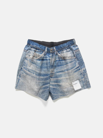 Satisfy PeaceShell 5" Unlined Short Digital Denim, Shorts