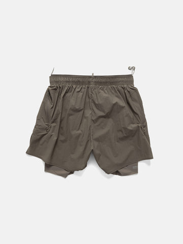 Satisfy Rippy Cordura 5" Shorts Morel, Shorts