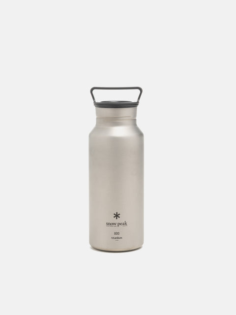 snow peak Ti Aurora Bottle 800 Silver, Home Goods