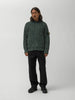 Stone Island Knit Hoodie Dark Green Melange, Sweaters