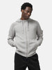 Half body shot of the model wearing the Stone Island Ghost Piece Cashmere Hoodie Dust