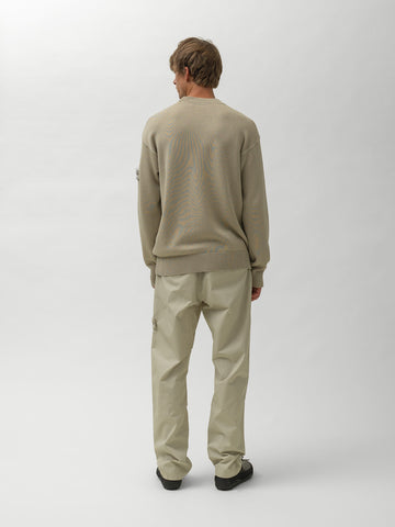 Stone Island Ghost Piece Knit Sweater Beige, Sweaters