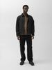 Stone Island Ghost Piece Raw Hand Wool Cotton Gabardine-TC Black, Jackets