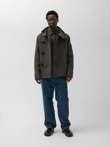 Stone Island Indigo Denim Medium Grainy Wash Loose Pant, Pants