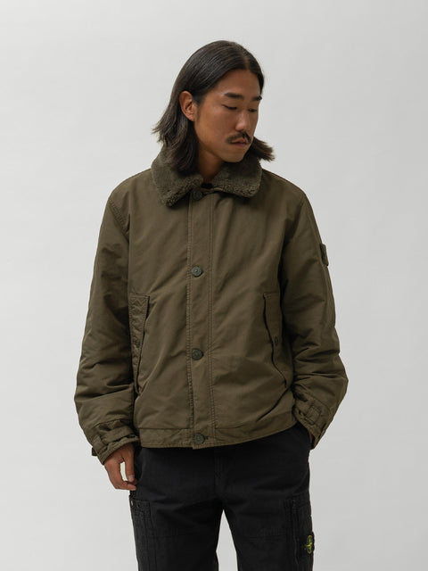 Stone Island Ghost Piece David-TC Jacket Military Green, Jackets