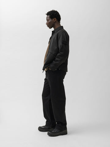 Stone Island Light Bull Denim-TC Loose Pant Black, Pants