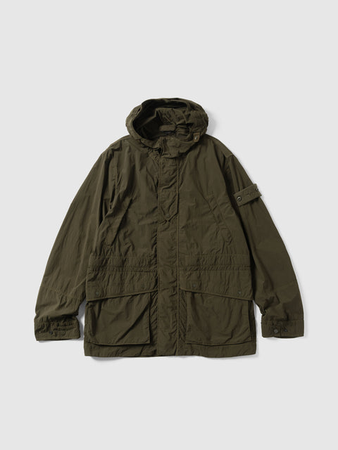 Stone Island Ghost Piece Nylon Jacket Military Green, Jackets