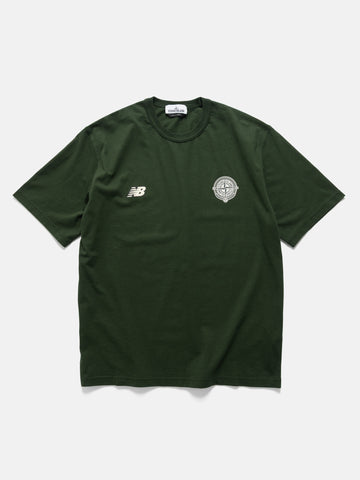 Stone Island x New Balance Cotton T-Shirt Juniper, T-Shirts
