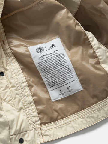 Stone Island x New Balance Nylon Prismatico-TC Hooded Jacket Ivory, Jackets