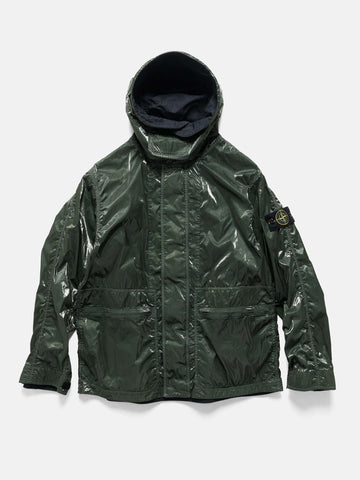 Stone Island x New Balance Nylon Prismatico-TC Hooded Jacket Juniper, Jackets