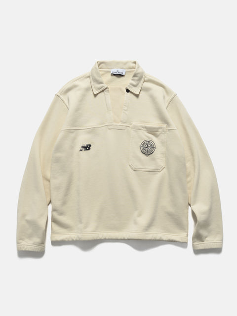 Stone Island x New Balance Polo Sweater Ivory, Polos