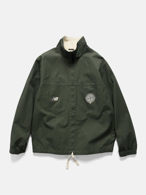 Stone Island x New Balance Reversible Overshirt Juniper/Ivory, Overshirts