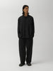Teatora Open Collar Shirt GG Grid Black, Shirts