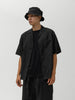 Teatora Open Collar Shirt S/S HL Black, Shirts