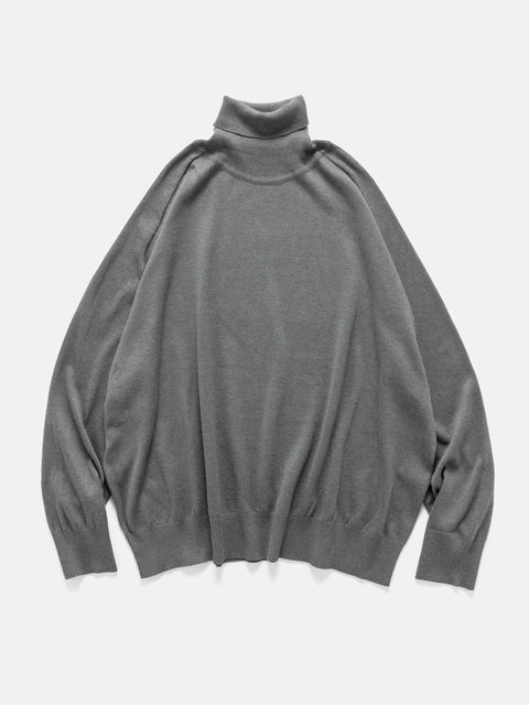 URU Turtle Neck Knit D. Gray, Sweatshirts