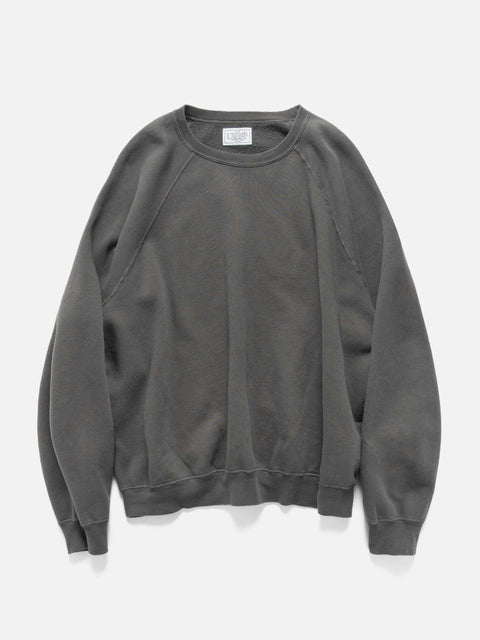 Unlikely Raglan Sleeve Crew Black, Sweatshirts