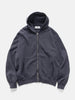 Unlikely Raglan Zip Hoodie Navy, Hoodies