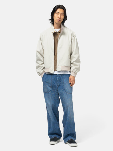 Unlikely Reversible  Harrington Jacket Ivory, Jackets