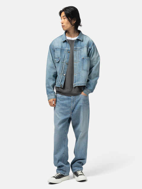 Unlikely Time Travel Jean Wide 1977 Wash, Jeans