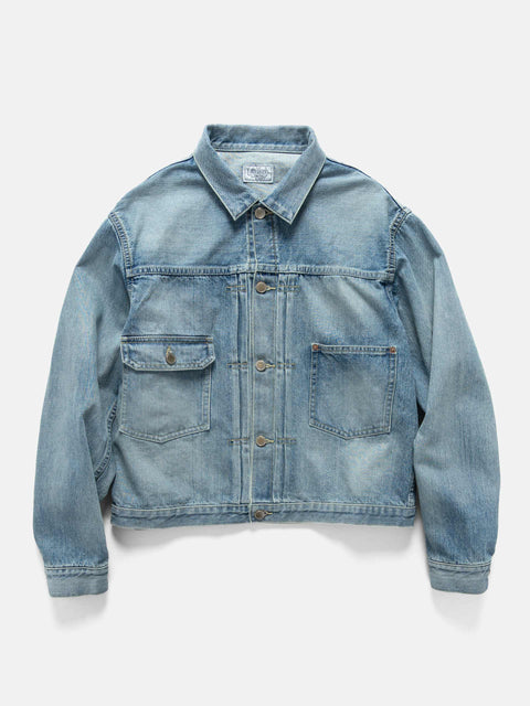 Unlikely Time Travel Trucker Jacket  1977 Wash, Jackets