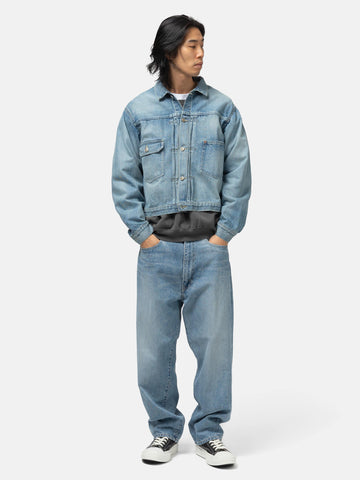Unlikely Time Travel Trucker Jacket  1977 Wash, Jackets