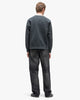 visvim Jumbo SB Sweat L/S DMGD Black, Sweatshirts