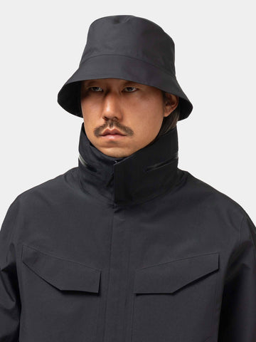 Veilance Bucket Hat Black, Hats