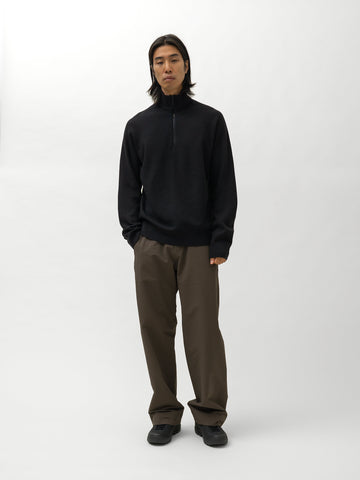 Veilance Conic Wool Half Zip M Black, Sweaters