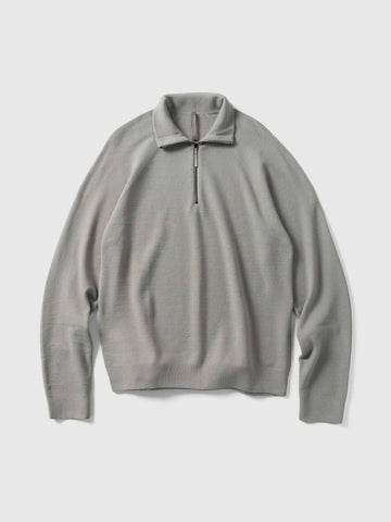 Veilance Conic Wool Half Zip M Silkstone, Sweaters