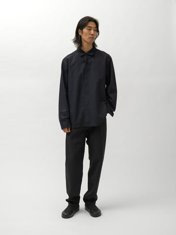 Veilance Stema LS Shirt M Black, Shirts