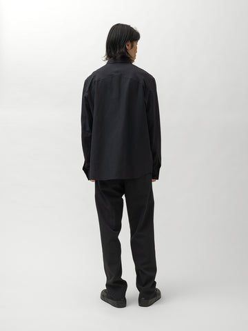 Veilance Stema LS Shirt M Black, Shirts