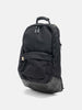 Studio shot of the Visvim Cordura 22L backpack in black
