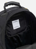 Detail view of the interior of the Visvim Cordura 22L backpack in black