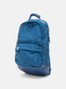 Studio shot of the Visvim-Cordura-22L Blue backpack in charcoal.