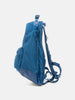 Side view of the Visvim Cordura 22L backpack in BLue