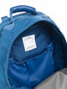 Detail view of the interior of the Visvim Cordura 22L backpack in BLue