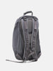 Rear view of the Visvim Cordura 22L backpack in Charcoal