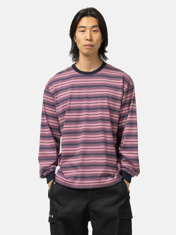 WTAPS Bdy 01 / LS / Cotton Pink, T-Shirts