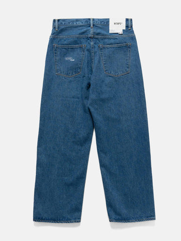WTAPS Blues Straight / Trousers / Cotton. Denim Indigo, Jeans
