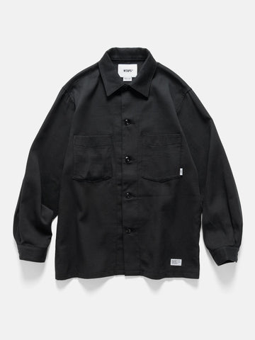 WTAPS Cbw / LS / Cotton. Twill Black, Shirts