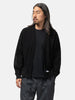 WTAPS Palmer / Sweater / Cotton Black, Cardigans