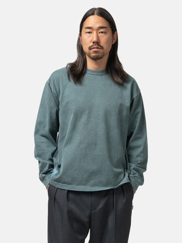 WTAPS SIGN-OD / LS / Cotton Blue Gray, T-Shirts
