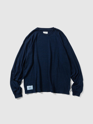 WTAPS Sign-Yd 02 / LS / Cotton Indigo, T-Shirts
