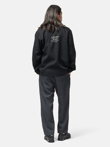 WTAPS Trdt1801 / Trousers / Wopl. Serge Charcoal, Pants