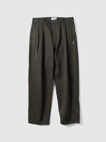 WTAPS Trdt1802 / Trousers / Cotton. Twill Olive Drab, Pants