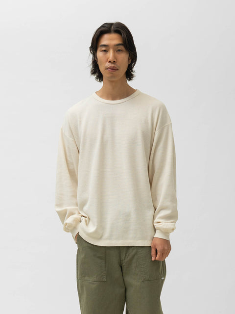 WTAPS Waffle Standard / LS / Cotton Off White, Thermals