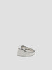 XOLO Jewelry Signet Ring with Black & Gray Flower, Jewelry