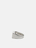 XOLO JEWELRY Signet Ring With Black & Gray Flower, Rings