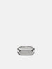 XOLO JEWELRY Signet Ring with Hair Line -Thick, Rings