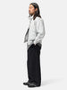 YOKE 1Pleated Wide Tapered Trousers Black, Pants